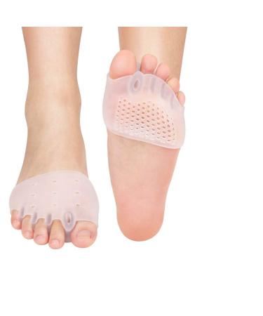 DOACT 3-Hole Bunion Corrector Protector with 5-Hole Big Toe Straighteners Gel Toe Separator Foot Splint Support for Hallux Valgus Overlapping Hammer Turf Bent Toe Day and