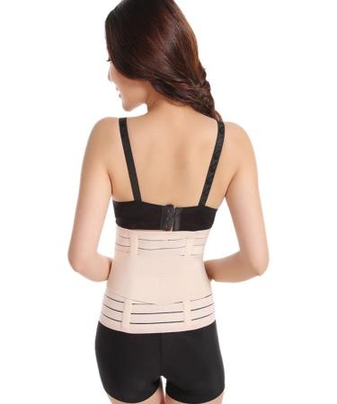 Movingtime Postpartum Belly/Waist Belt Shaper - Breathable & Elastic for Support and Recovery (Beige) - Buy Online on GoSupps.com