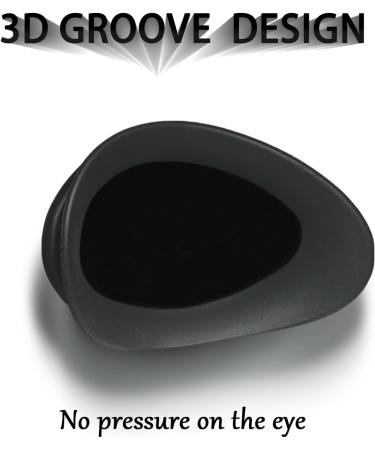 2PCS Medical Eye Patch - Adjustable Silicone Suction Cup - Amblyopia Lazy Eye Solution for Kids & Adults - Buy Online on GoSupps.com