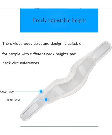 Neck Protection Collar Necklace for Posture | Cervical Device for Office Workers Students & Drivers | Relieves Sore Throat & Torticollis (Size: S) - Buy Online on GoSupps.com