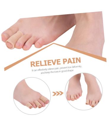 Healifty Soft Cushion Fabric Finger and Callus Protectors - Pack of 10, Elastic, Anti-friction, Breathable, Portable - Daily Use Protective Cushions for Hammer Toes and Calluses - Buy Online on GoSupps.com