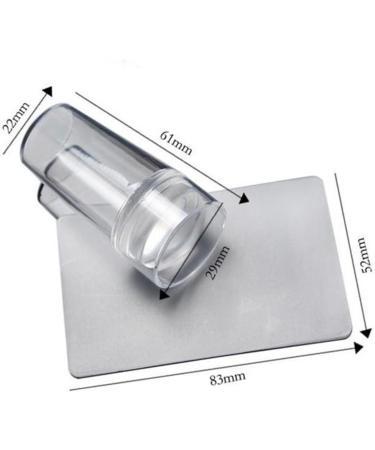 Ipetboom Manicures Tools 2 Sets Transparent Gel Nail Polish Gel Nail Kits Nail Jelly Stamper Barniz De Gel Para U as Nail Art Accessories Diy Nail Stamper Transparent Nail Polish Manicure - Buy Online on GoSupps.com