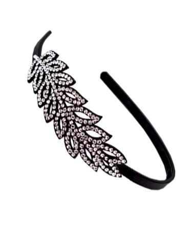 Hair Accessories Headband Hairband Hair Rhinestone Jewelry Hair Ring Ring Hair Black