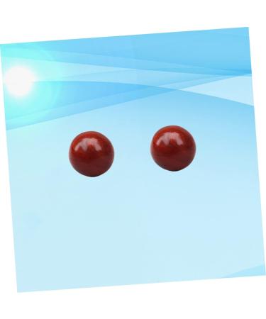 Hoement 2 Pieces Fitness Ball Set - Muscle Stretch & Hand Exercise Wooden Balls (6cm) - International Shipping - Buy Online on GoSupps.com