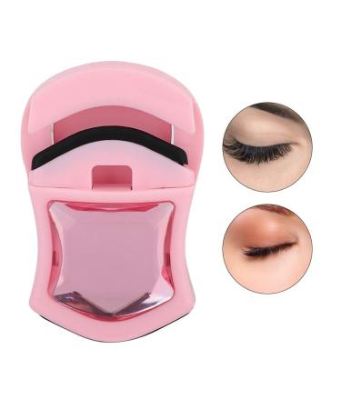 Portable Pink Eyelash Curler - Mini Eye Lash Curler for Travel | Perfect Lashes Anywhere - Buy Online on GoSupps.com