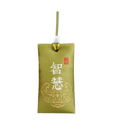 Spiritual Salt with Sachet Fragrant Bag Empty Bag Carrying Pouch Bag Hanging Good Blessings Wishes Pendant Style Chinese