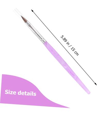 minkissy 1 Set Dust Brush Suit Pen Brush Detailing Brush Kit Manicure Brush Nail Polishing Brush 3d Acrylic Rod - Buy Online on GoSupps.com
