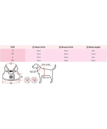 Puppia Christmas Winter Dog Harness Vest - Red Medium Blitzen Design - Buy Online on GoSupps.com