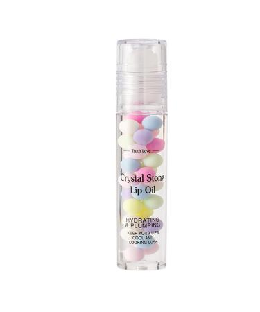 Lip Plumping Oil - Roll-on moisturizing lip gloss hydrating non-sticky lip treatment | Lightweight conditioning oil with natural oils revitalizing