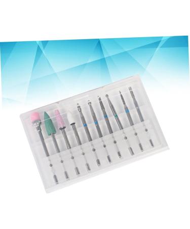 POPETPOP Set Nail Drill Bits for Acrylic Nails Nail Drills for Acrylic Nails Manicure Drill Bits Nail Drill Kit Diamond Nail Drill Bit Ceramic Nail Drill Bit Tungsten Steel Grinding Head medium As Shown - Buy Online on GoSupps.com
