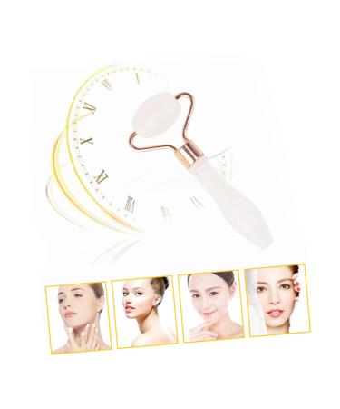 FRCOLOR 3pcs Heart-Shaped Gua Sha Massage Tools - Anti-Aging Jade Roller & Nail Charms for Facial Care Rose Quartz Skin Care Set - Buy Online on GoSupps.com