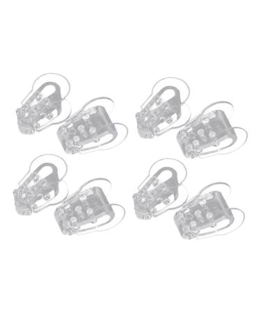 FRCOLOR Thumb Splint 8pcs Toe Separator Toe Seperators Toes Separators Correctors Reusable Toe Spacers Thumb Protector Care Tools Hallux Straightener Toe Straightener Thong Orthotics