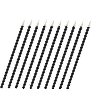 Healeved 200 Pcs Cosmetics Brush Facial Wand Angled Eyeliner Brush Face Wand Liquid Eyeliner Eye Makeup White - Buy Online on GoSupps.com