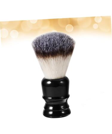 Frcolor 2 STK Synthetic Razor Brush - Nasser Shaving Brush for Men | Premium Face & Beard Care | Black 11x3.5cm - Perfect for Barturersbear & Grooming Essentials - Buy Online on GoSupps.com