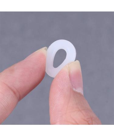 Healifty 10 Pairs Anti-Slip Silicone Eyeglass Rings | Temple & Ear Hook Repair Accessories | White | Order Internationally - Buy Online on GoSupps.com