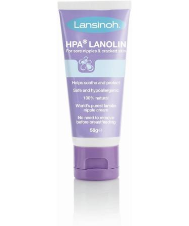 Lansinoh HPA 40ml Cream: Soothes Sore Nipples & Cracked Skin - Buy Online on GoSupps.com
