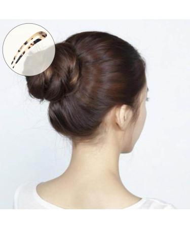 Lmyzcbzl U Shaped Hair Pin French Hair Fork for Women - Hairstyle Accessory 10.3 * 2.6cm - Buy Online on GoSupps.com