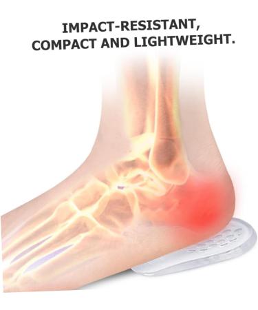 Buy Healvian 16 Pairs Self-Adhesive Gel Heel Cushions | Reusable Silicon Inserts for Comfort & Damping - Perfect for Women's Heels - Buy Online on GoSupps.com