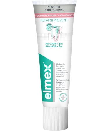 Buy ELMEX Sensitive Professional Repair Toothpaste - Pack of 6 (75 ml) | International Shipping Available - Buy Online on GoSupps.com