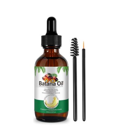 KARLOR Batana Oil Hair Growth 60ml Organic Hair Growth Oil Batana Oil Promotes Hair Growth Strengthens Hair Roots for Damaged Hair Hair Growth Hair Care Nourishing for More Shine