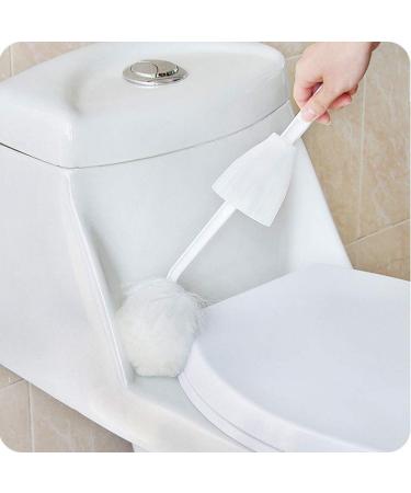 Saccgt Multifunction Squeeze Water Cotton-Type Toilet Cleaning Brush Soft Bristle Home Nylon Fiber Pp Handle - Buy Online on GoSupps.com