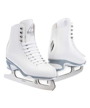 Jackson Ultima Finesse Women's/Girls Figure Ice Skates Girls Size 12 White