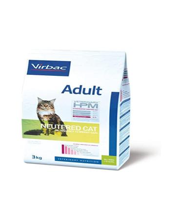 Virbac Vet Hpm Cat Ad Neutered Cat Food 3 kg