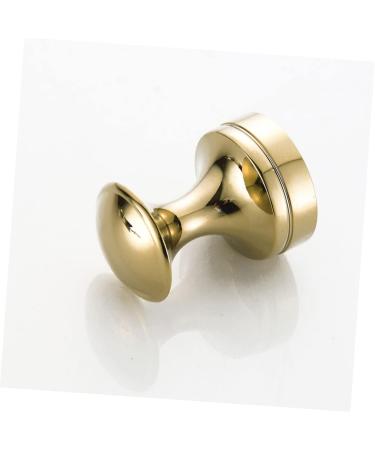 Cabilock 1pc Metal Hook Metal Coat Hangers for Clothes Hooks for Hats Coat Hooks Wall Round Hook Round Head 2.7X3.8cm Golden - Buy Online on GoSupps.com