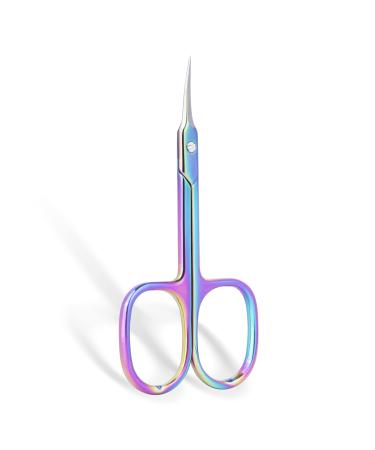 BNG Children's groves professional improved curved cheeky shears for women and men stainless steel nail skin pliers nail remover scissors pedicure manicure nail art tool (purple) purple