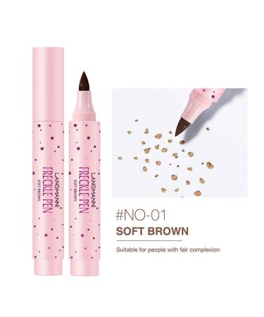 Simulated Freckle Pen - Natural Waterproof Makeup for Professional Freckles | Light Brown (1 Pack) - Buy Online on GoSupps.com