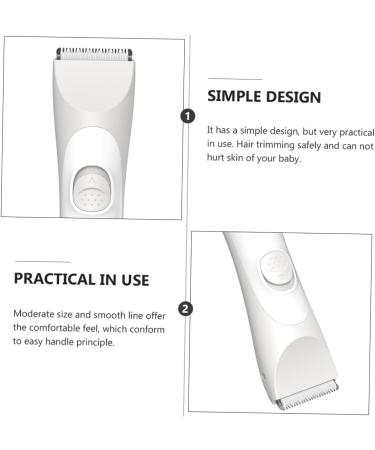 Mikinona 1 Set Hair Clipper Strong Power Hair Trimmer Body Hair Trimmer Professional Clippers for Barbers Rechargeable Fabric Haircut Tool Abs Electric Accessories Child - Buy Online on GoSupps.com