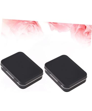 NUOBESTY 8pcs Box Jewelry Boxes Square Containers with Lids Food Rectangular Tin Cans Candy Box Rectangle Size 2 Black - Buy Online on GoSupps.com