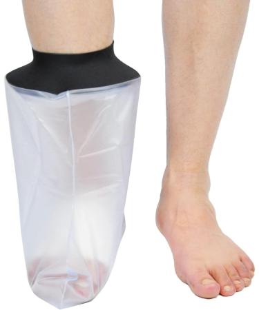 Kikolufy 4X Waterproof Cast Cover Leg for Adult Ankle Shower Bath Watertight Foot Protector Wounds for Swimming Bath Accessories - Buy Online on GoSupps.com