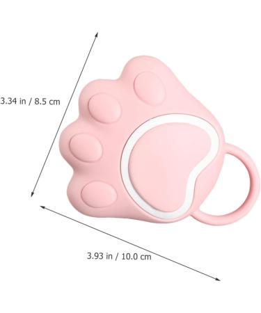 Tovinanna 3-in-1 Shampoo Brush & Scalp Massager - Silicone Hair Comb for Babies & Kids - Pink Pebbles Shower Grooming Tool - Buy Online on GoSupps.com