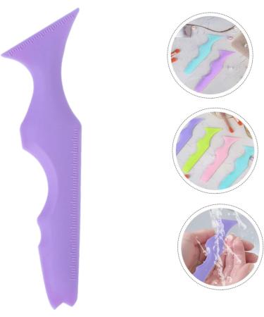 Beavorty 5pcs Silicone Beauty Ruler Travel Kit Lashes Kit Eye Shadow Stickers Girl Supplies Cosmetic Mold Pad 15X4.15CMx5pcs Violetx5pcs - Buy Online on GoSupps.com