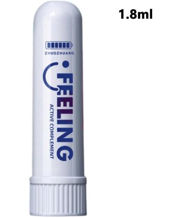 LINGJIONG Mint Inhaler Nasal Stick Pocket Sinus Inhaler 18ml Nasal Inhaler for Refreshing Mind Eliminating Drowsiness Increasing Concentration Improving - Buy Online on GoSupps.com