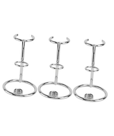 Beavorty razor ranges 3-part bathroom-men-accessories organizer metal rasier stands shaving razor for men men's rasier set razor brush for men razor tools