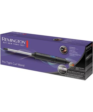 Remington Mini Pro Curling Iron 10mm - Small Tight Curls Antistatic Ceramic 130-220 C LCD Display | International Shipping - Buy Online on GoSupps.com