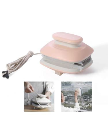 Window Cleaner Wipers Double Side Glass Cleaner Window Clean Brush Window Cleaner Glider Washing Brush Equipment Glass Wiper Cleaning Tool 15-24Mm (Pink)