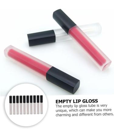 Homoyoyo 10pi ces Lot de Tubes Vides de Gloss L vres pour DIY Blanc Facile Transporter Fuite - Buy Online on GoSupps.com