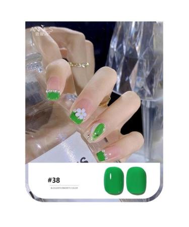 15ml Glitter UV Gel Nail Polish Glitter Sequins Soak Off UV Gel Varnish Colorful Nail Gel Polish DIY Nail Art Polish - (Color: 38 Style A) 38 / Style a