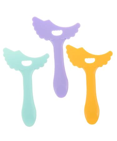 DOITOOL Eyeliner Tool 3 pcs Stencils Girl Eye Silicone Women Makeup Tool Reusable Eyeshadow Multi-functional Eyeliner Aid