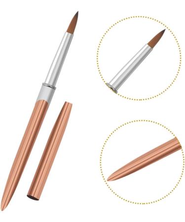 Healeved Metal Rod Nail Art Pen Nail Art Liner Nail Art Pens Nail Art Brush Manicure Liner Brush Nail Brushes for Nail Art Nail Drawing Pens Striping Stripe Aluminum Manicure Tools 17.40X1.00X1.00CM As Shown - Buy Online on GoSupps.com