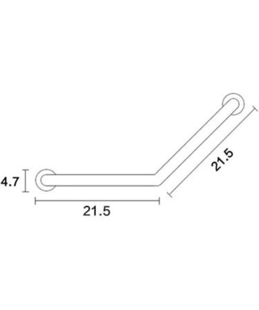 Thick Stainless Steel Safety Armrest Bathroom Handrail erly Safety Grab Bar Barrier-free Anti-skid Rail Bathroom Handle - Buy Online on GoSupps.com