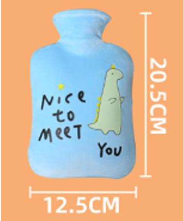 500ml Rubber Hot Water Bottle - Best Comfort & Warmth for Muscle Pain Relief | Ideal Gift for Women - Buy Online on GoSupps.com