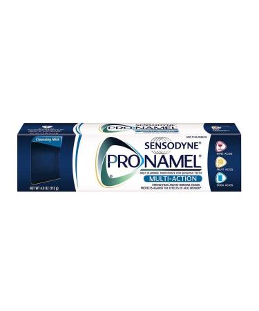 Sensodyne Pronamel Multi-Action Toothpaste Cleansing Mint 4 oz (Pack of 8)
