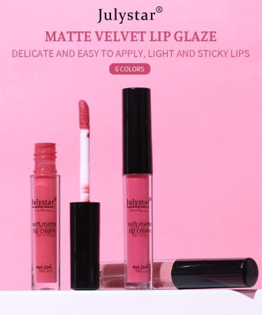 INTEROOKIE Mist Matte Liquid Lipstick Women Christmas Makeup Moisturizes & Lasts Long (02#) - Buy Online on GoSupps.com