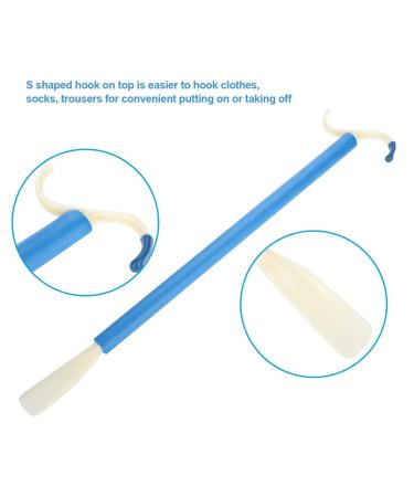 Shop Hohxfyp 24.6 Inch Long Handle Shoe Puller - Effortless Aid for Shoes Socks & Clothing - Buy Online on GoSupps.com