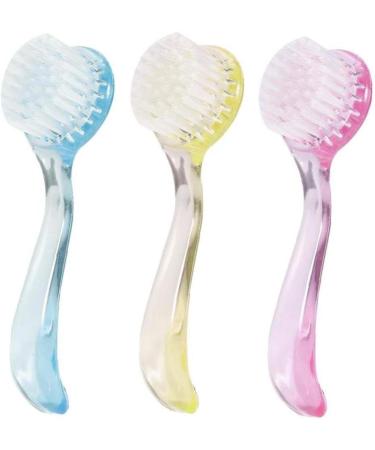 1pc Handheld Round Head Nail Art Dust Powder Clean Brush with Cap Manicure Pedicure Tool Nails Accessoires (random Color) - Buy Online on GoSupps.com