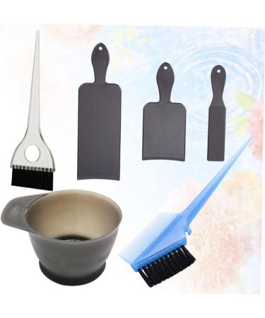 DOITOOL 1 Set Hair Dye Brush Comb Hair Color Dye Brush Hair Tinting Bowl Salon Hair Color Kit Hair Dye Comb Hair Dye Bleach Kit Mesh Make up Bag Hair Color Paddle Tool Thicken - Buy Online on GoSupps.com
